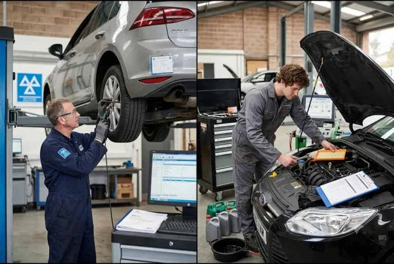 MOT vs Car Service: What’s the Difference?