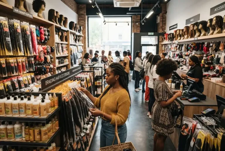 Black hair shop near me offering Afro haircare, wigs and hair extensions