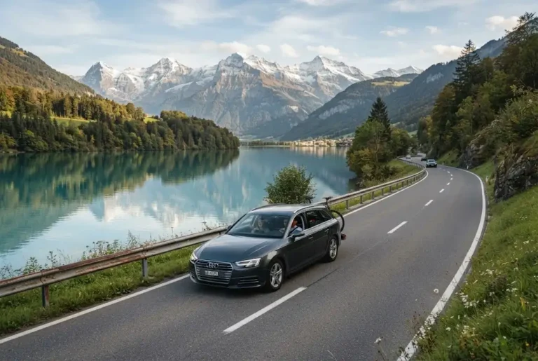 Car Rental Switzerland: A Practical Guide for Travellers Car rental Switzerland on a scenic Swiss Alpine road