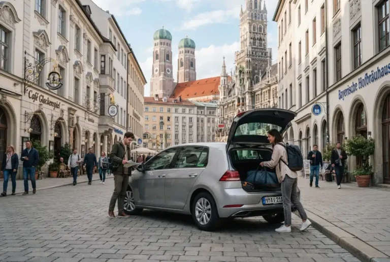 Munich Car Rental: A Practical Guide for Travellers Munich car rental vehicle parked in Munich, Germany